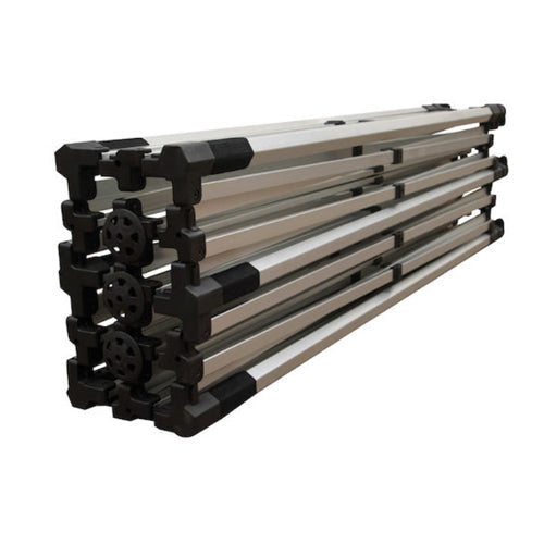 Aluminum Silver 20' Canopy With Full Color Top