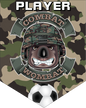 Soccer Sports Pennant 16" X 20"