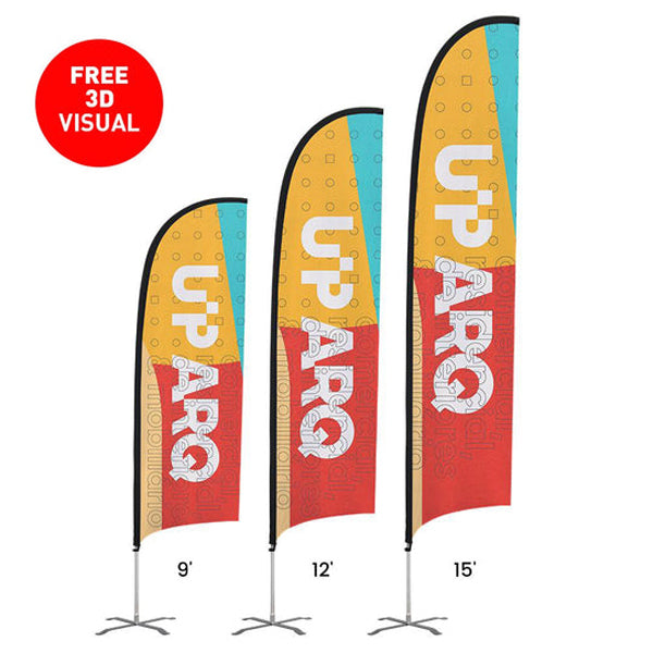 Premium Concave Flags